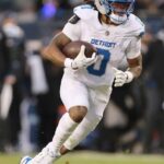 Jahmyr Gibbs renova com Lions e vira RB mais bem pago da NFL